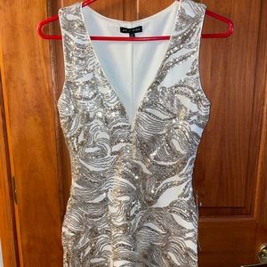 Gold Sequin Dress